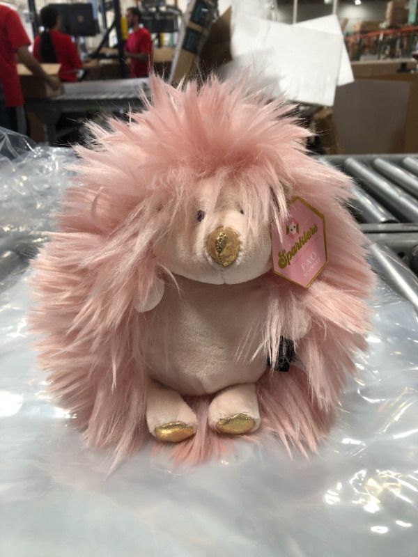 Photo 1 of FAO Schwarz Glitter Hedgehog 12" Stuffed Animal
