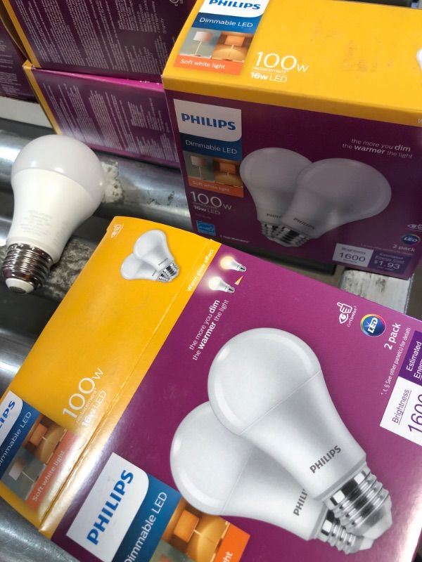 Photo 1 of **SET OF 4** 100wa19 Sw LED Bulb