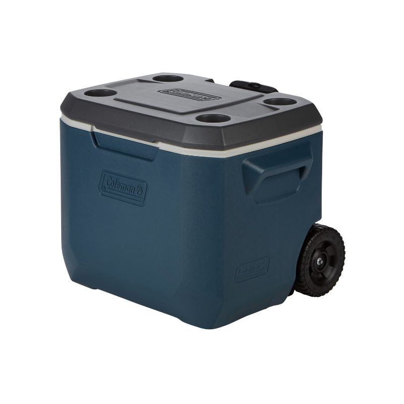 Photo 1 of 
Coleman 50 Qt Xtreme 5 Day Wheeled Cooler, Slate Blue -