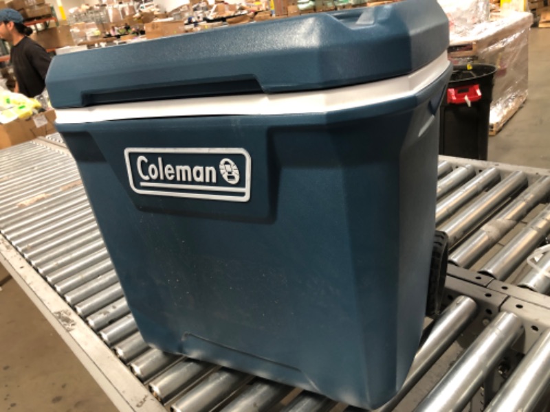 Photo 2 of 
Coleman 50 Qt Xtreme 5 Day Wheeled Cooler, Slate Blue -