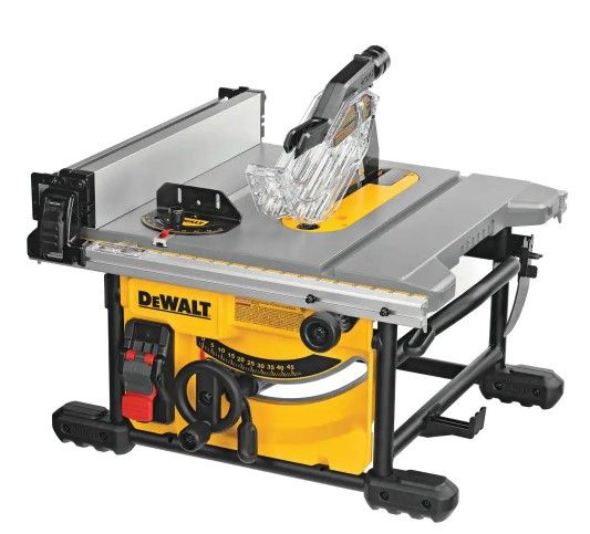 Photo 1 of 15 Amp Corded 8-1/4 in. Compact Portable Jobsite Tablesaw (Stand Not Included)
