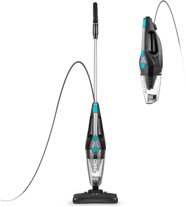 Photo 1 of eureka Blaze Stick Vacuum Cleaner, Powerful Suction 3-in-1 Small Handheld Vac with Filter for Hard Floor Lightweight Upright Home Pet Hair, 1-(Pack), Blue
