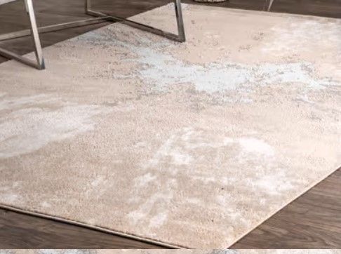 Photo 1 of 2'X3'
Beige Splatter Abstract Area Rug
