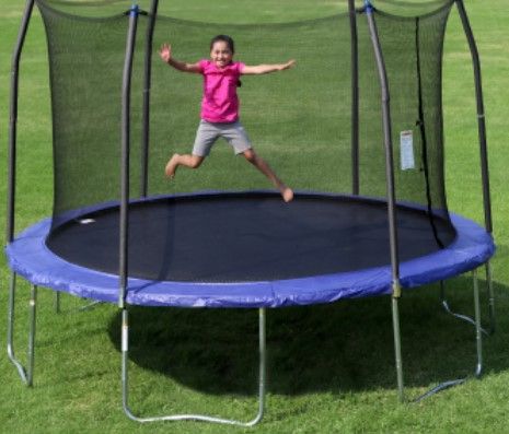 Photo 1 of (PARTS ONLY: MISSING MANUAL; BENT METAL) 12' Trampoline