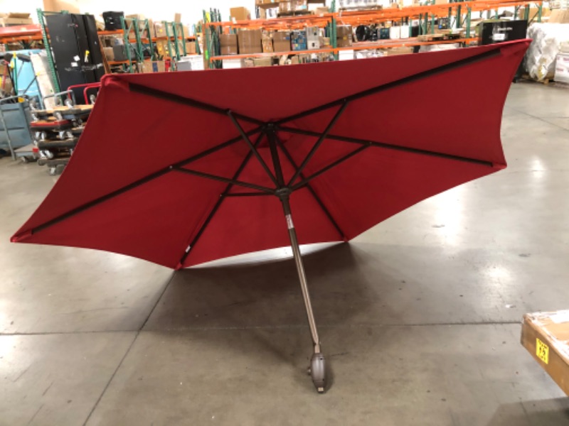 Photo 3 of (BENT BOTTOM OF MAIN POLE)
Patio Umbrella Red, Unknown Size