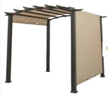 Photo 1 of (INCOMPLETE)
(BOX2OF2)
(REQUIRES BOX1 FOR COMPLETION)
Curved Top Flat Canopy Tan