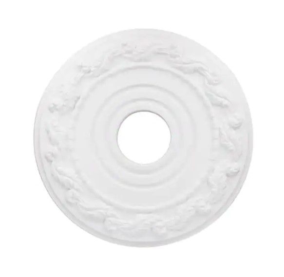 Photo 1 of 
Hampton Bay
16 in. White Decorative Ceiling Medallion