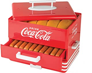 Photo 1 of (NOT FUNCTIONAL)
Nostalgia Extra Large Diner-Style Coca-Cola Hot Dog Steamer and Bun Warmer