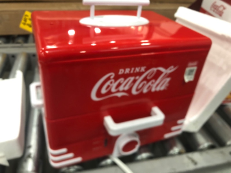 Photo 2 of (NOT FUNCTIONAL)
Nostalgia Extra Large Diner-Style Coca-Cola Hot Dog Steamer and Bun Warmer