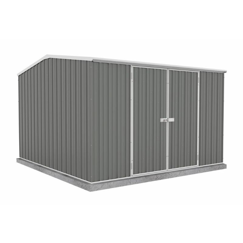 Photo 1 of (BENT METAL)
Absco Sheds Premier 10 X 10 Ft. Galvanized Steel and Metal Storage Shed, Gray
