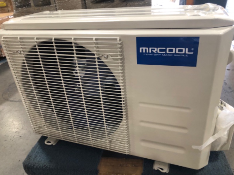 Photo 7 of MR. COOL 3rd Gen DIY  DIY Series Ductless Mini-Split Outdoor Unit with 12000 BTU Cooling Capacity, 12000 BTU Heating Capacity,  22 SEER, 115V
