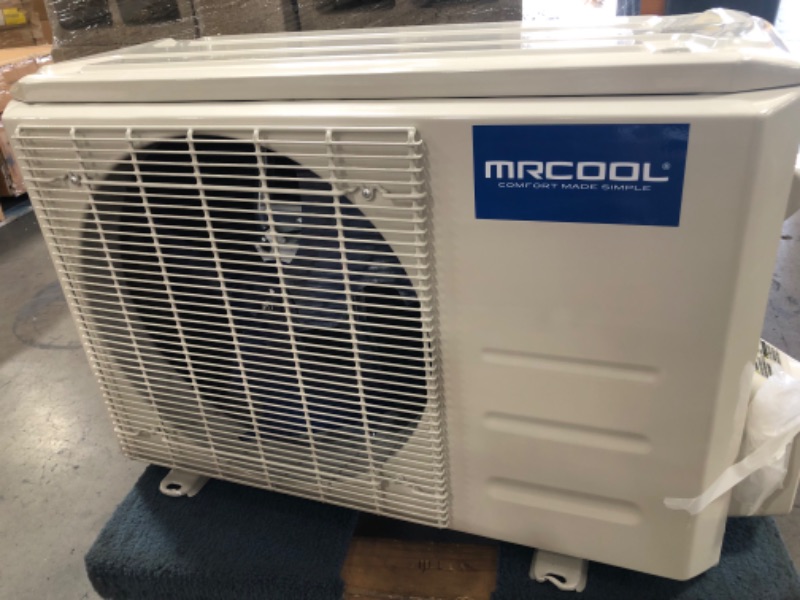 Photo 3 of MR. COOL 3rd Gen DIY  DIY Series Ductless Mini-Split Outdoor Unit with 12000 BTU Cooling Capacity, 12000 BTU Heating Capacity,  22 SEER, 115V
