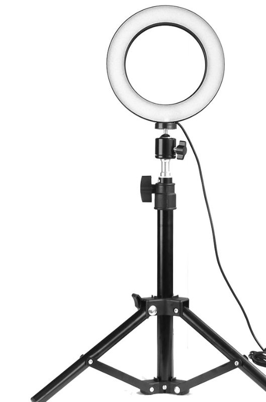 Photo 1 of 10'' Ring Light with Extendable Tripod Stand