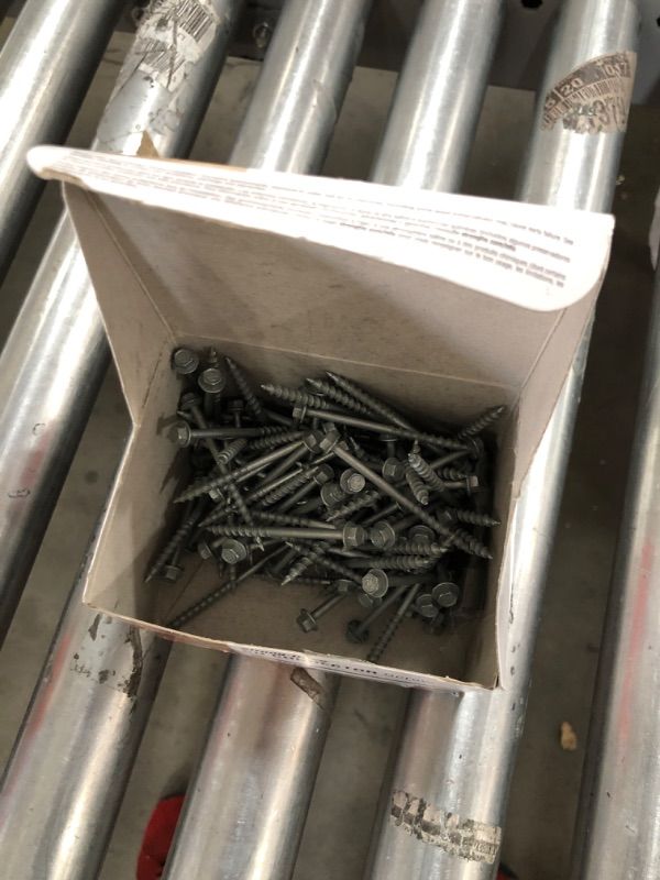 Photo 1 of #9 x 2-1/2 in. 1/4-Hex Drive, Strong-Drive SD Connector Screw (100-Pack)
