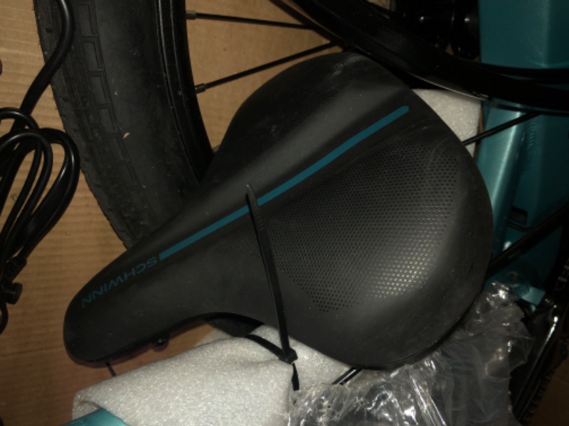 Photo 1 of Schwinn Coston Adult Electric Hybrid Bike, Step-Thru and Step Over Frames, - gloss blue 