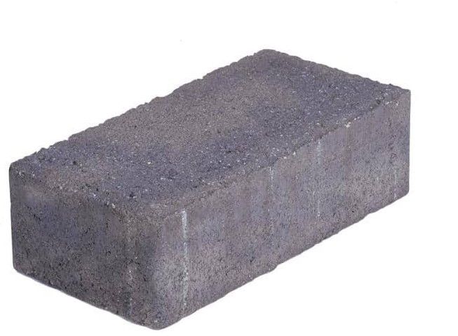 Photo 1 of (Pallet of 480-Pieces/ 103.2 sq. ft.) Pavestone Holland 7.87 in. L x 3.94 in. W x 2.36 in. H 60 mm Charcoal Blend Concrete Paver (480-Pieces/ 103.2 sq. ft./ Pallet)