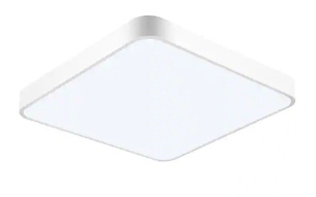 Photo 1 of 19.67 in. Square LED Flush Mount Light Pantry Laundry Closet Light 8000 Lumens Dimmable 6000K Bright White
