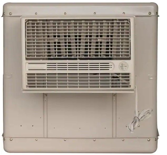 Photo 1 of Champion Cooler 3300 CFM 2-Speed Window Evaporative Cooler for 900 sq. ft. (with Motor and Remote Control)