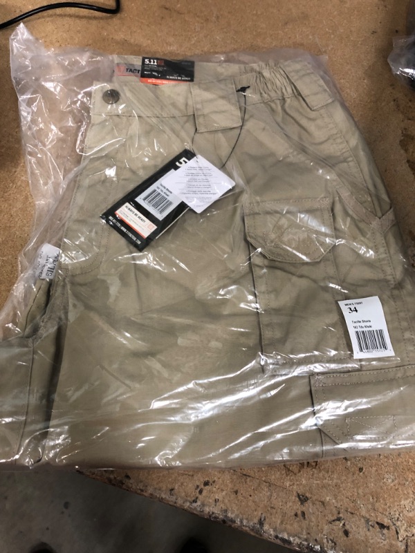 Photo 2 of 5.11 Tactical Men's Taclite Pro 9.5-Inch Shorts, Poly/Cotton Ripstop Fabric, Teflon Finish, Style 73287, Size 34