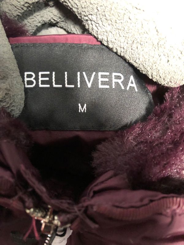 Photo 2 of Bellivera Puffer Jacket with Fur Collar and Hiddened Hood, Medium