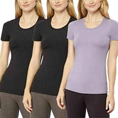 Photo 1 of 32 DEGREES Ladies' Cool Tee, 3-Pack, XL
