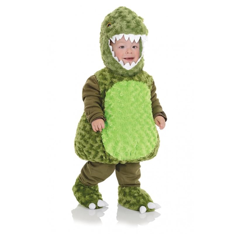 Photo 1 of Cute Toddler Green T-Rex Bubble Costume, Size: 2T/4T Regular US