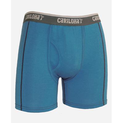 Photo 1 of Cariloha Men's Breathable Viscose from Bamboo Boxer Brief - Blue, Size 32" x 34"