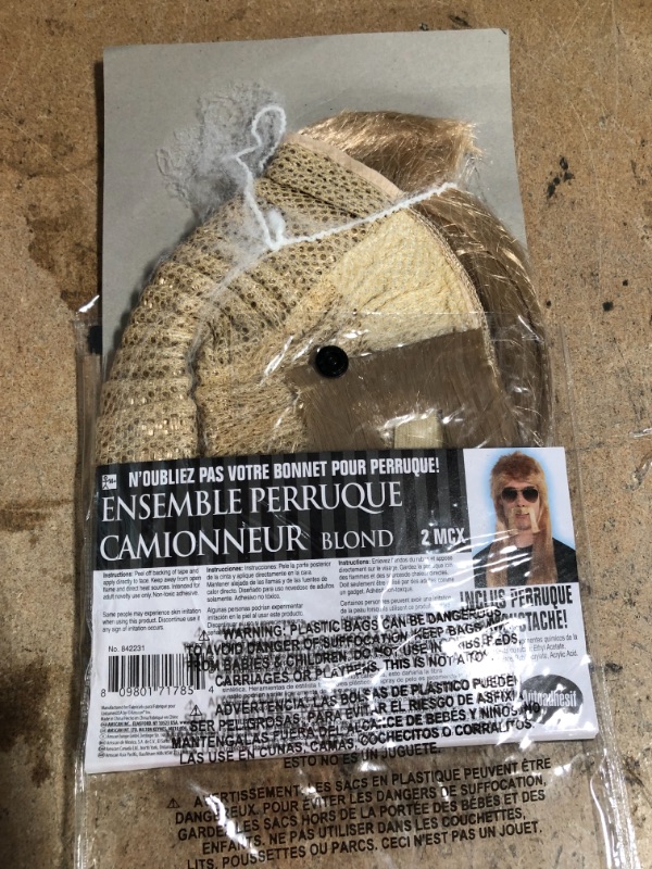 Photo 1 of 18" Wheeler Halloween Costume Wig Kit