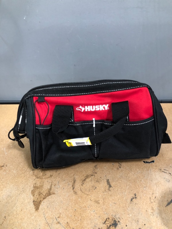 Photo 1 of 12 In. 4 Pockets Zippered Tool Bag