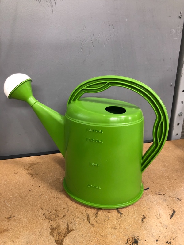 Photo 1 of 1 3/4 Gallon Water Plant Can, Green 