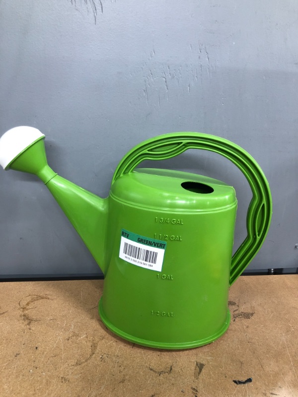 Photo 1 of 1 3/4 Gallon Water Plant Can, Green