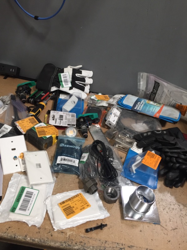 Photo 1 of *SOLD AS IS MISCELLANEOUS HOME DEPOT BUNDLE-NO RETURNS**