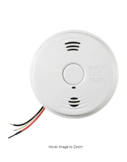 Photo 1 of 10-Year Worry Free Smoke & Carbon Monoxide Detector, Hardwired with 10 Year Battery Backup & Voice Alarm
