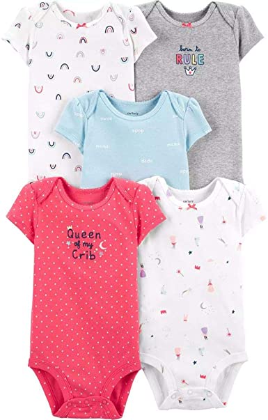 Photo 1 of Carter's Baby Girls' Multi-pk Bodysuits 24 months
