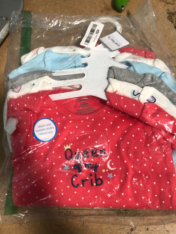 Photo 1 of Carter's Baby Girls' Multi-pk Bodysuits 24 months
