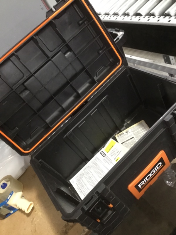 Photo 3 of 
RIDGID
22 in. Pro Tool Box, Black