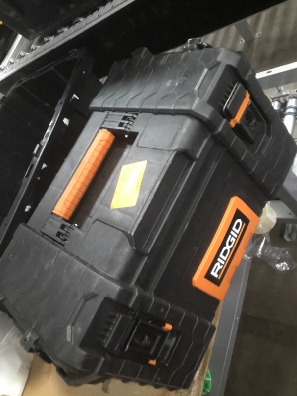 Photo 2 of 
RIDGID
22 in. Pro Tool Box, Black