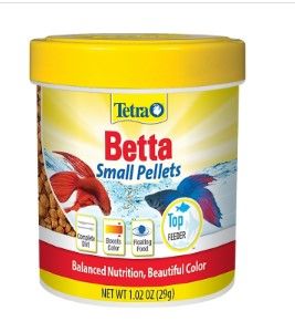 Photo 1 of BEST BY 07/2024
SOLD AS IS/NO REFUNDS
Tetra Betta Floating Mini Pellets Color Enhancing Fish Food, 1.02-oz Jar - 6 PACK