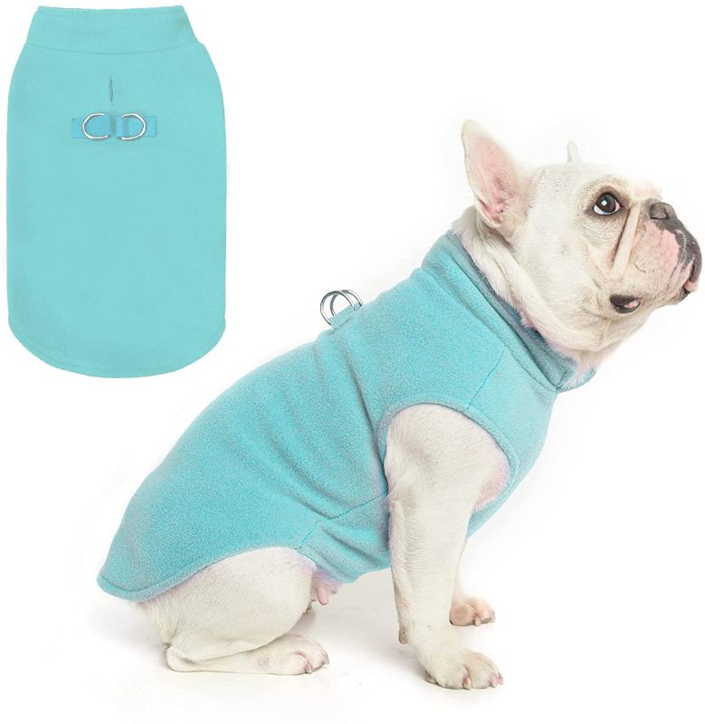 Photo 1 of BEAUTYZOO Small Dog Sweater Fleece Vest Pullover Jacket for Winter Spring Medium Dog Coat - Cold Weather Dog Clothes for Dogs Boy or Girl Indoor and Outdoor - LARGE
