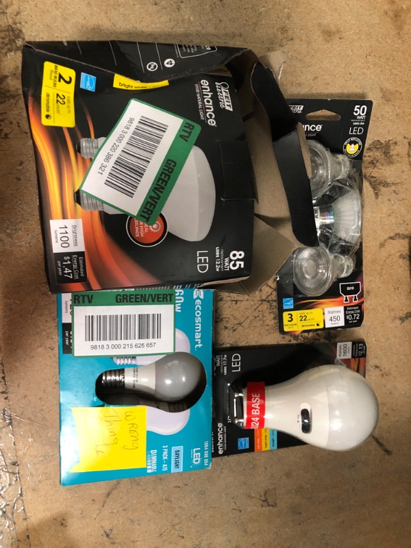 Photo 1 of LIGHT BULB BUNDLE NON REFUNDABLE 