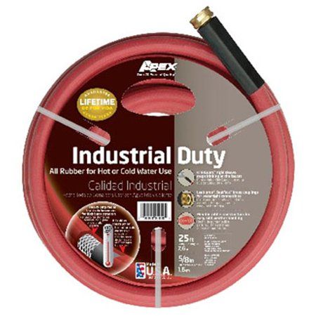 Photo 1 of 8695-25 0.63 in. X 25 Ft. Industrial Hot Water All Rubber Hose
