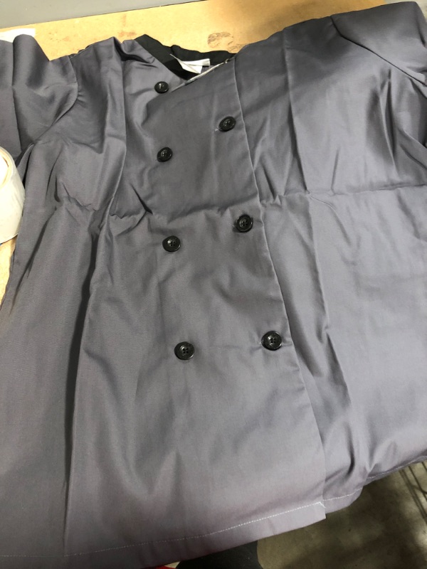 Photo 1 of Classic Short Sleeve Chef Coat- xl