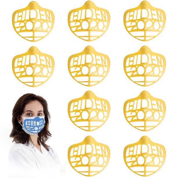 Photo 1 of 3 PACK**ODOMY BIDEN 3D FACE MASKS BRACKET MOUTH SEPARATER WHITE