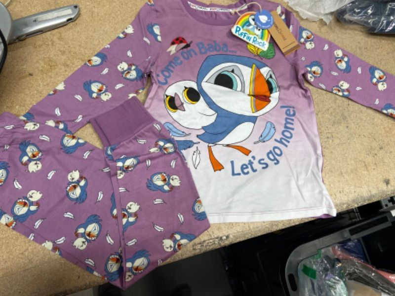 Photo 1 of Brand Threads: Puffin Rock Oona & Baba Pajama set- SIZE 4-5 YEARS 