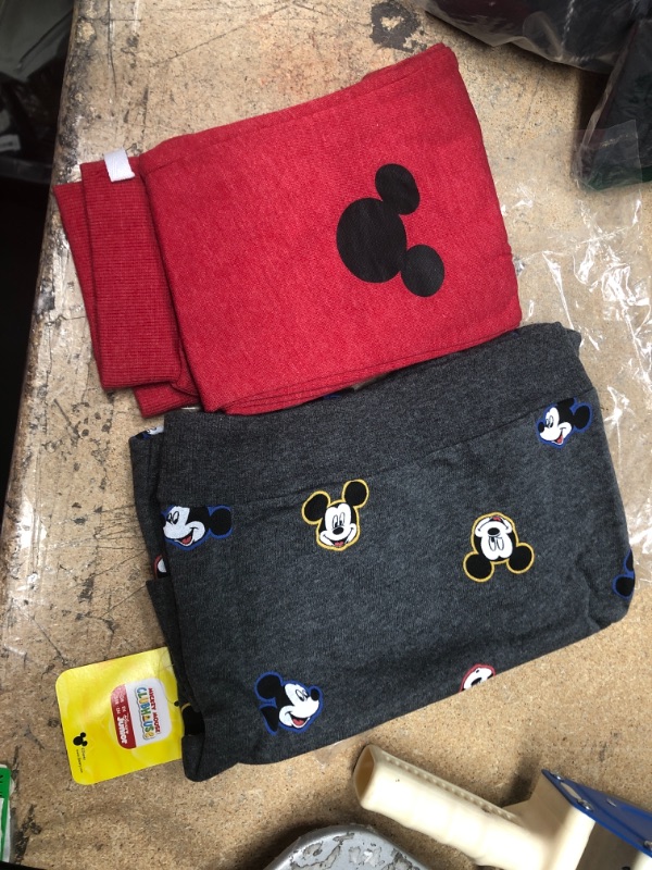 Photo 1 of Disney Boy's 2-Piece Mickey Mouse M Pullover Hoodie and Drawstring Jogger Pant Set size 3t
