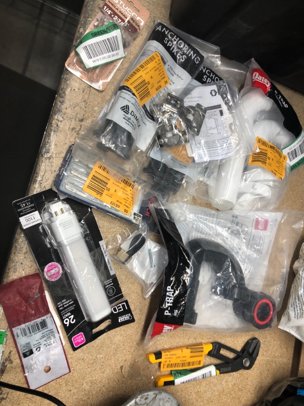 Photo 1 of *** SOLD AS IS*** NO RETURNS***BUNDLE OF ASSORTED HOME REPAIR, PLUMBING, ELECTRICAL ITEMS