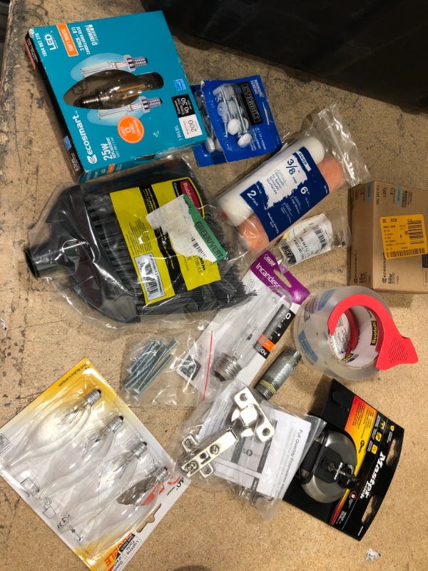 Photo 1 of  *** SOLD AS IS*** NO RETURNS***BUNDLE OF ASSORTED HOME REPAIR, ELECTRICAL ITEMS