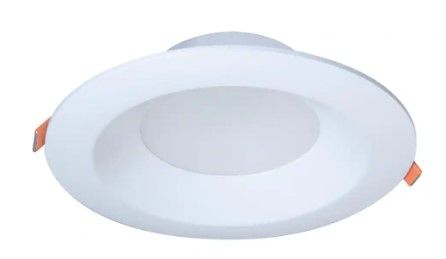 Photo 1 of LT6 Series 6 in. Selectable CCT (3000K-5000K) Canless Integrated LED White Recessed Light Trim, Direct Mount, Dimmable
