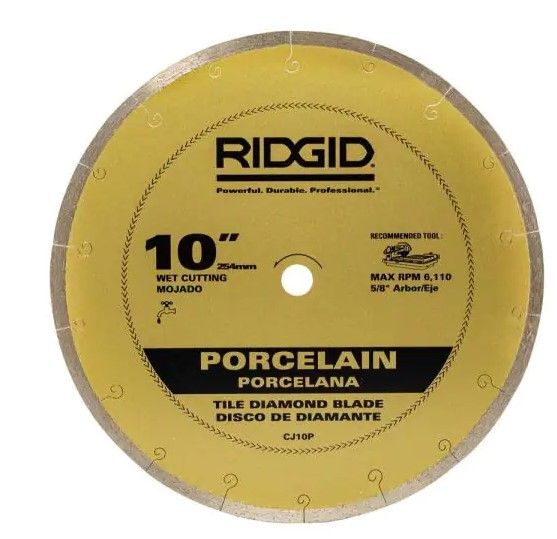 Photo 1 of 10 in. Premium Tile Diamond Blade
