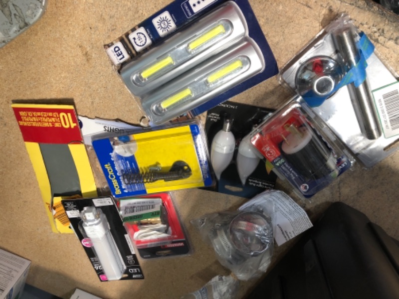 Photo 1 of  *** SOLD AS IS*** NO RETURNS***BUNDLE OF ASSORTED HOME REPAIR, PLUMBING, ELECTRICAL ITEMS